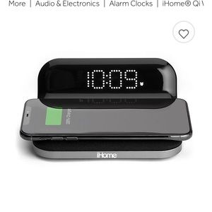 Ihome Wireless Charging Alarm Clock